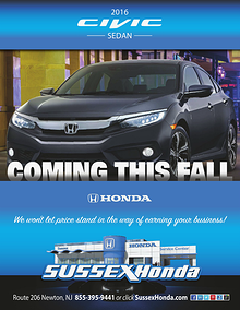 Sussex Honda Newsletter