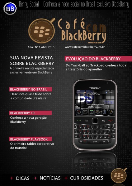 Café com BlackBerry Edição 1, Abril 2013
