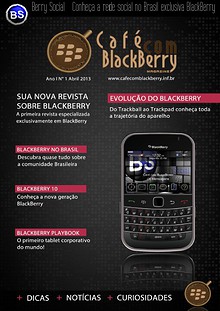 Café com BlackBerry