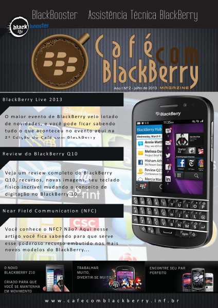 Café com BlackBerry Edição 2, Julho 2013