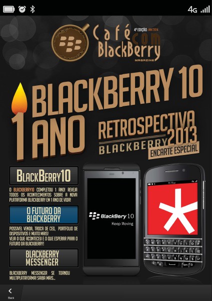Café com BlackBerry Edição 4, Março 2014