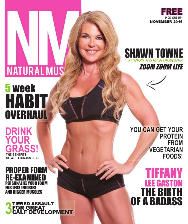 Natural Muscle November 2016 Celebrating 21 Years This Month!