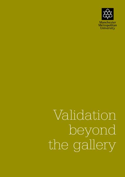 Axisweb Research Validation beyond the gallery