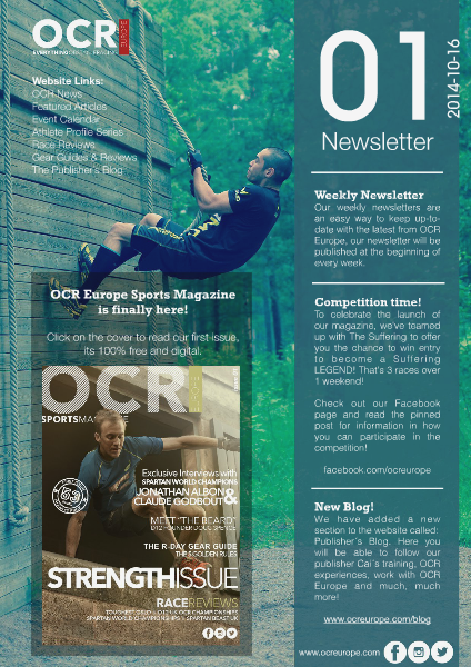 OCR Europe Newslettter Week 42