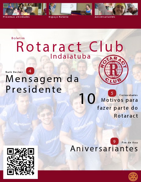 Boletim Rotaract Club de Indaiatuba - Versão Patrocinador e Parceiro II
