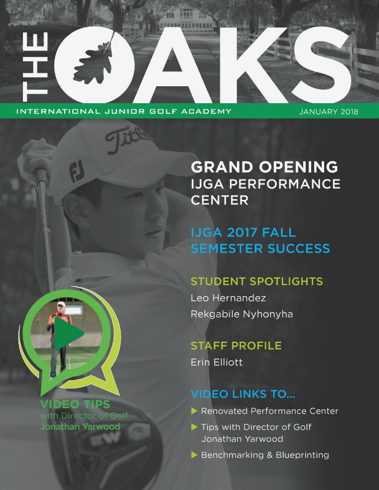 IJGA Newsletter: The Oaks January 2018