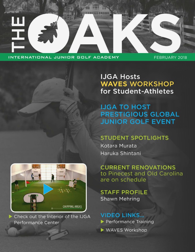 IJGA Newsletter: The Oaks February 2018