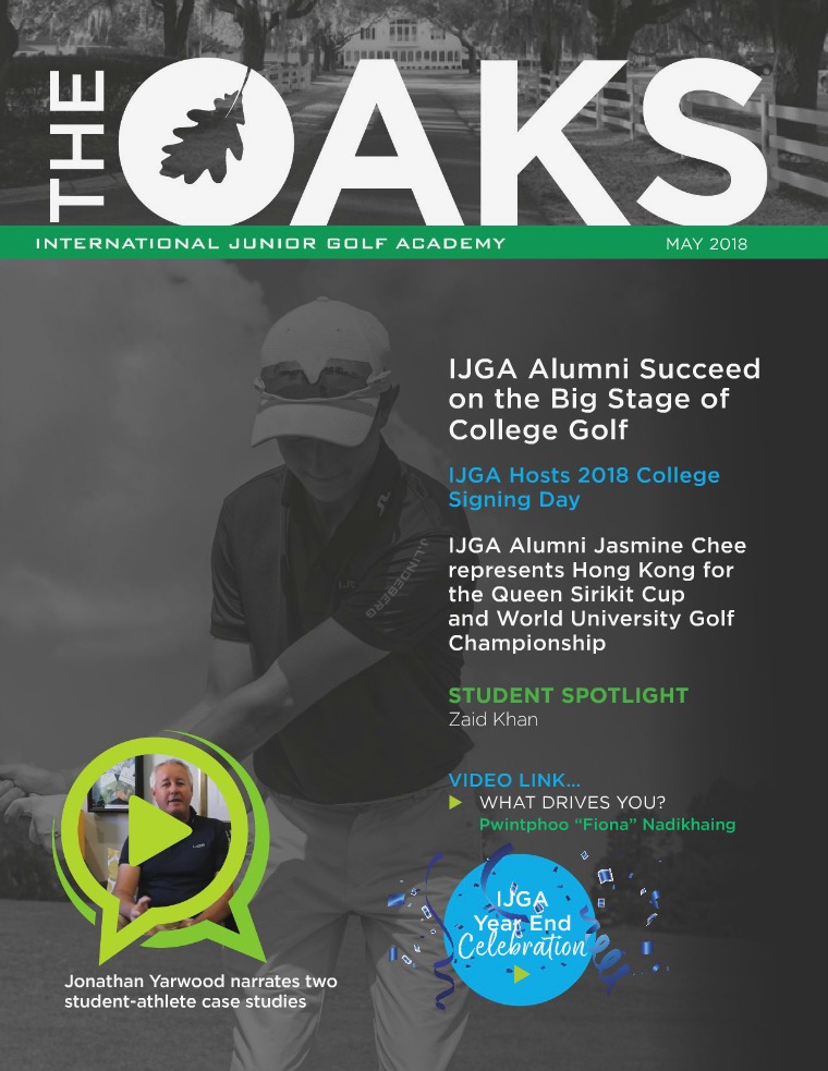 IJGA Newsletter: The Oaks May 2018
