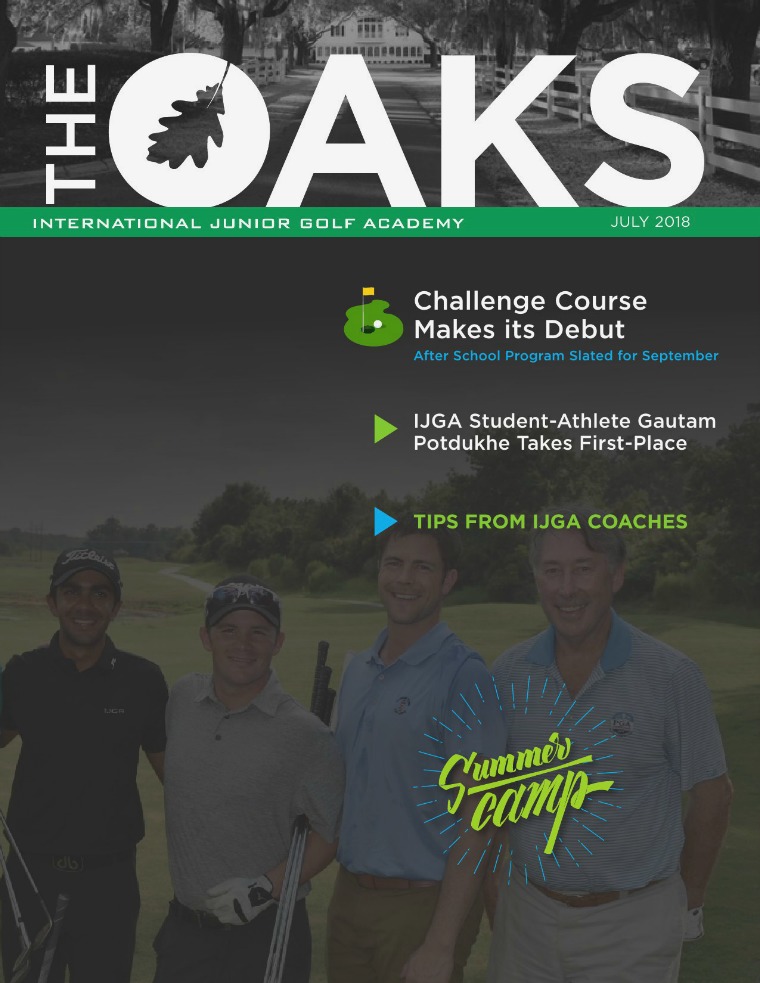 IJGA Newsletter: The Oaks July 2018