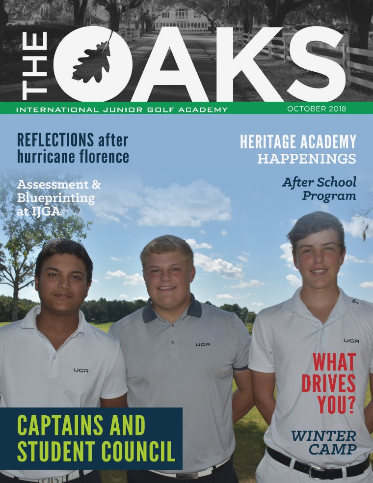 IJGA Newsletter: The Oaks October 2018