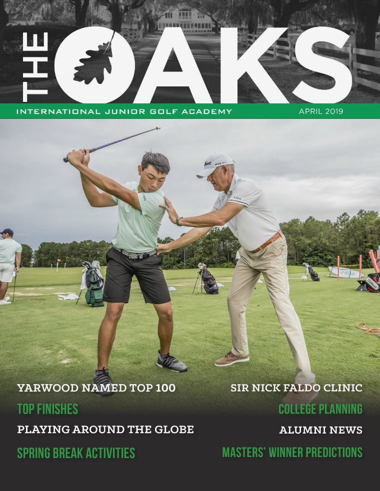 IJGA Newsletter: The Oaks April 2019