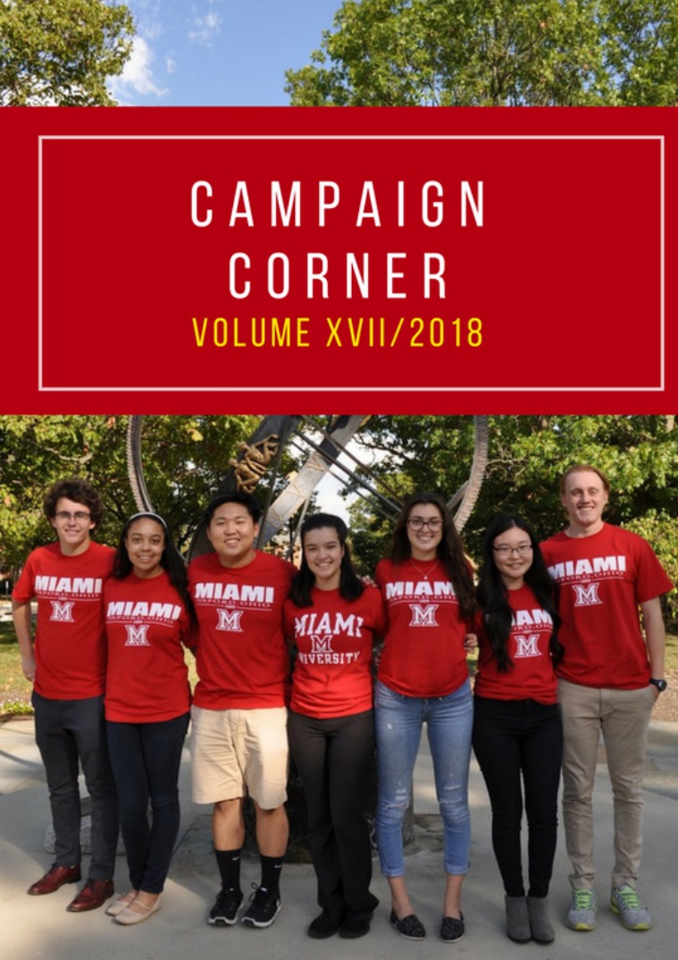 2018 Campaign Corner Volume XVII