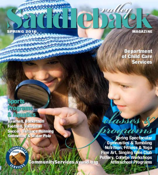 Saddleback Valley Magazine Spring 2016