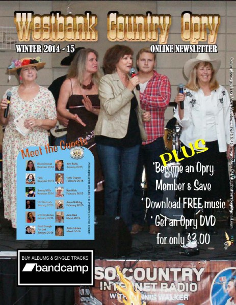 Westbank Country Opry Winter 2015 Winter 2015