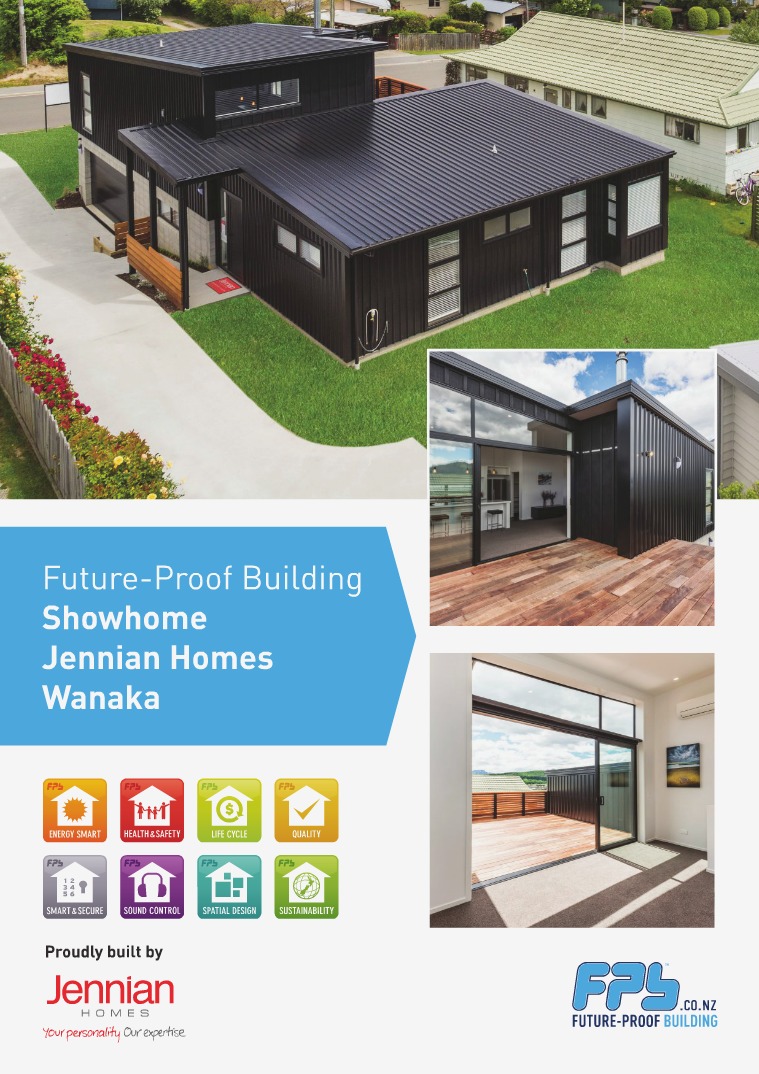 Future-Proof Building Showhomes Wanaka Showhome built by Jennian Homes