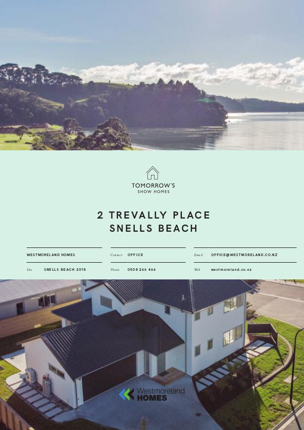 Tomorrow's Show Homes 2 Trevally Place, Snells Beach