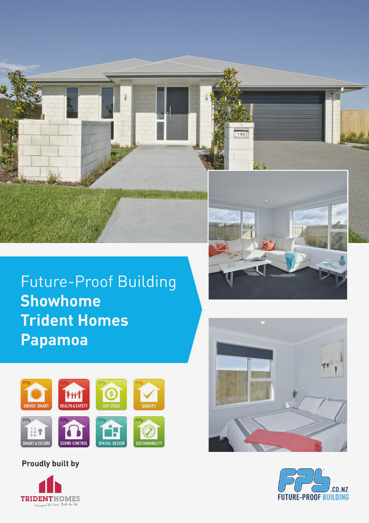 Papamoa Showhome built by Trident Homes