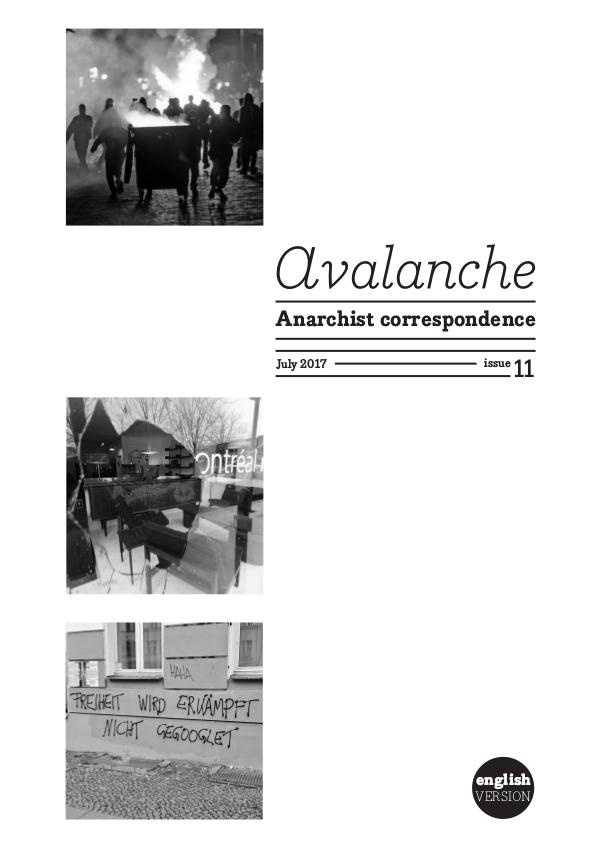 Avalanche - The Anarchist correspondence zine Avalanche-EN-11