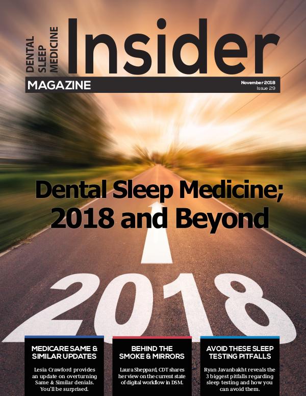 November 2018 DSM Insider 29