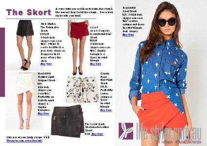 Mini Fashion Guides - The Skort | Joomag Newsstand