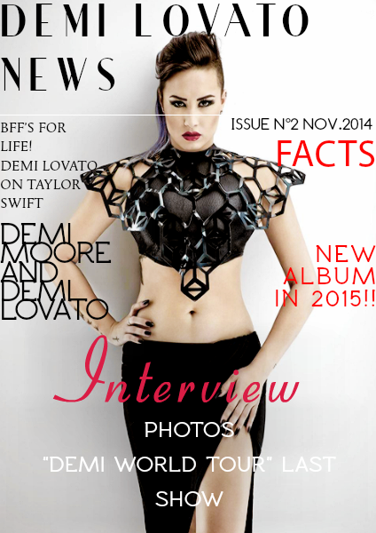 DEMI LOVATO NEWS NOVEMBER 2014