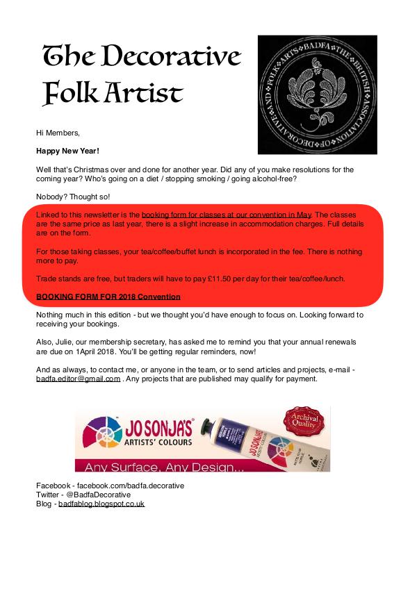 The Decorative Folk Artist Issue 104