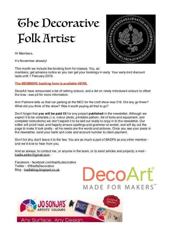 The Decorative Folk Artist Issue 113