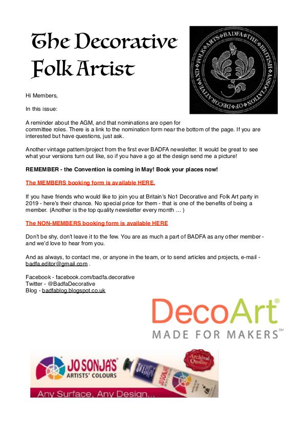 The Decorative Folk Artist Issue 118