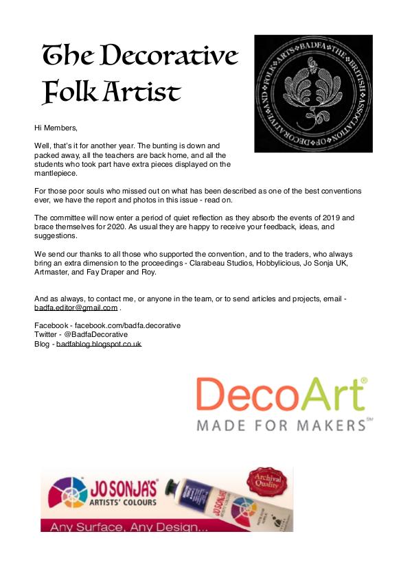 The Decorative Folk Artist Issue 120
