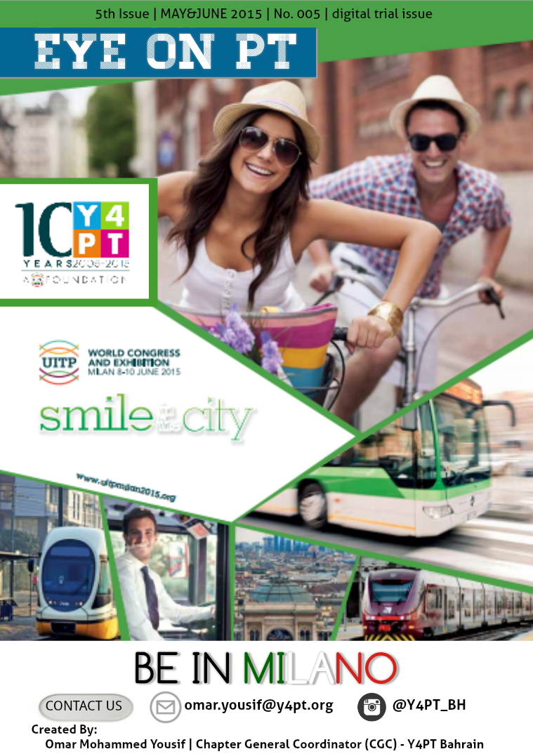 UITP WORLD CONGRESS AND EXHIBITION IN MILAN