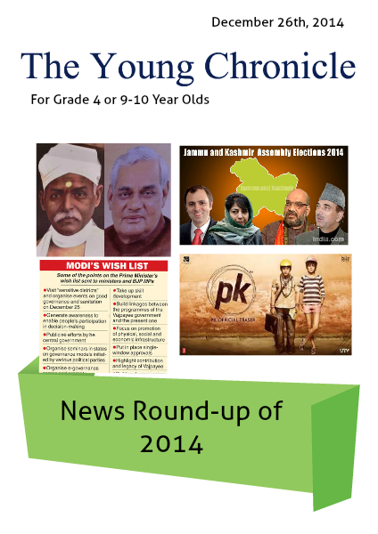 The Young Chronicle: For 4th Graders December 26th, 2014