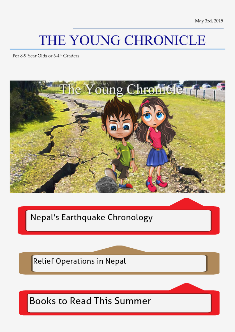 The Young Chronicle: For Grade 3 May 3rd, 2015