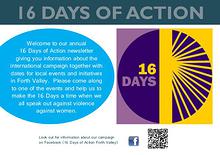 16 Days Of Action Newsletter