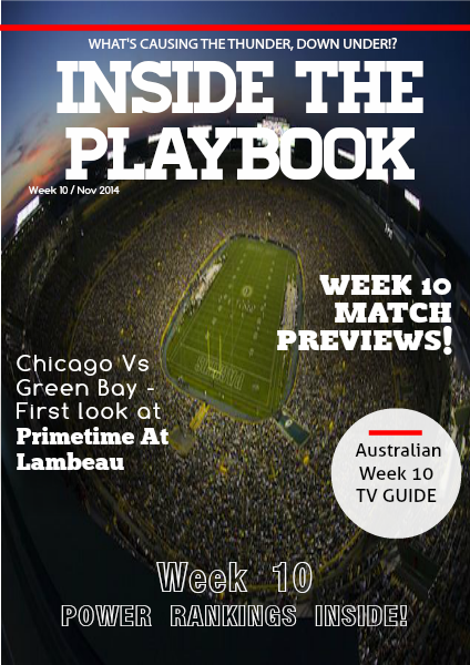Inside The Playbook Week 10 2014