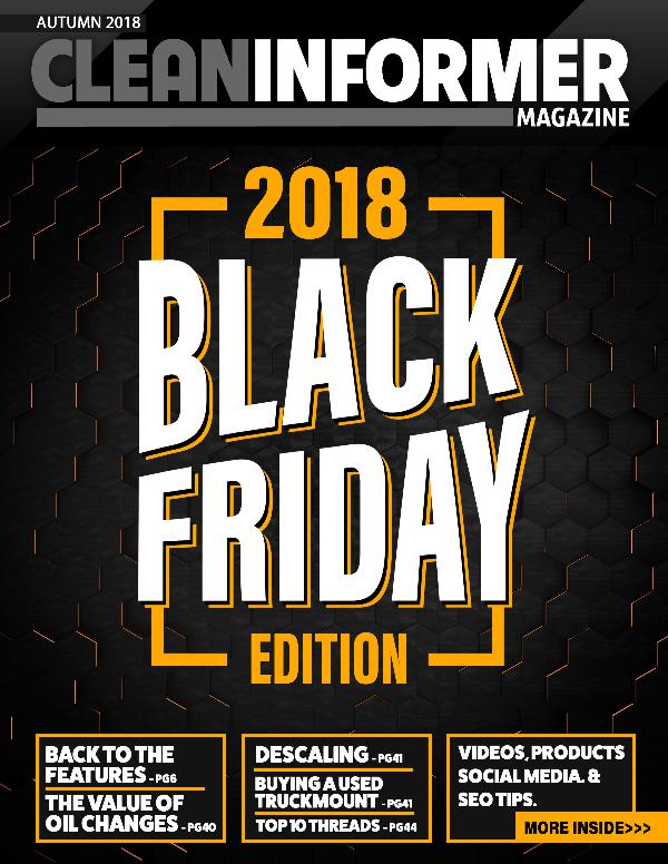 Clean Informer Magazine Black Friday 2018