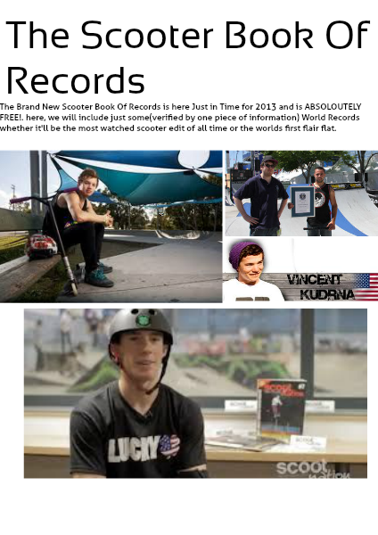 The Scooter Book of Records January 2013
