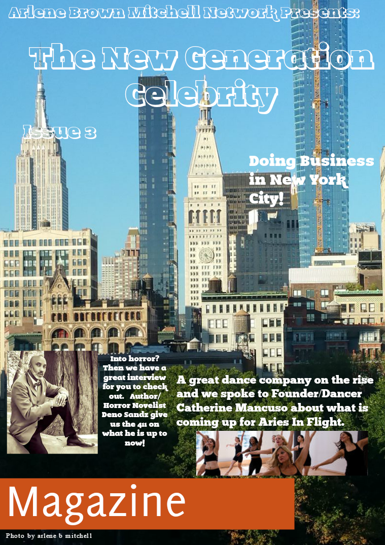 Arlene Brown Mitchell Network Presents: The New Generation Celebrity Issue 3