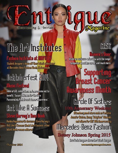 Entrigue Magazine December 2014 October 2014 (Fashion Cover)