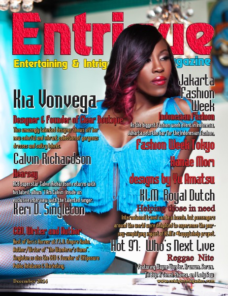 Entrigue Magazine December 2014 December 2014 (Kia Vonvega)