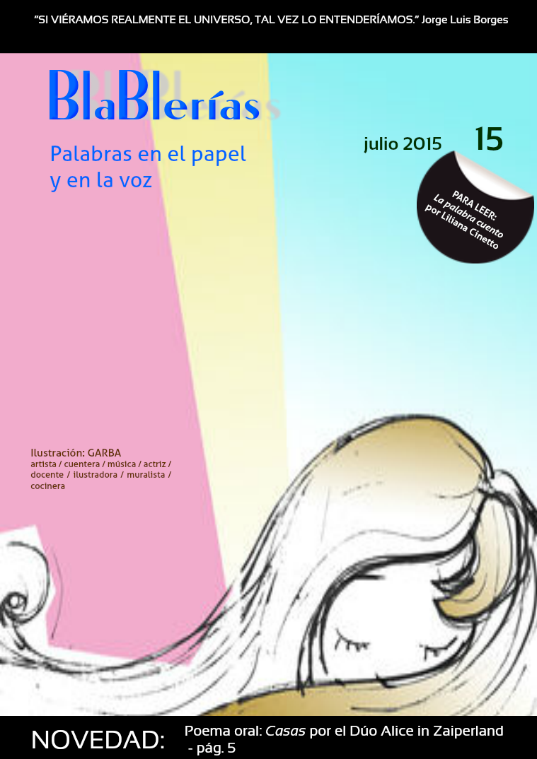 Blablerías N°15 - Julio 2015