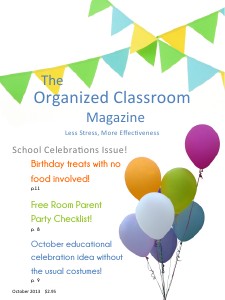 The Organized Classroom Magazine October 2013