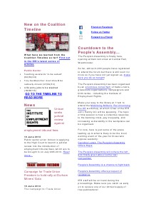 Weekly Employment Law News Briefs 21/06/13