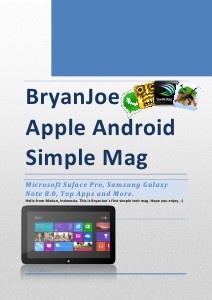BryanJoe Apple Android January 2013