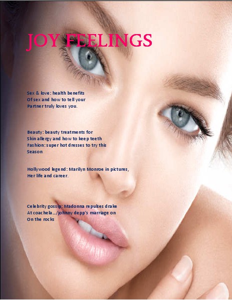 JOY FEELINGS MAGAZINE April-May