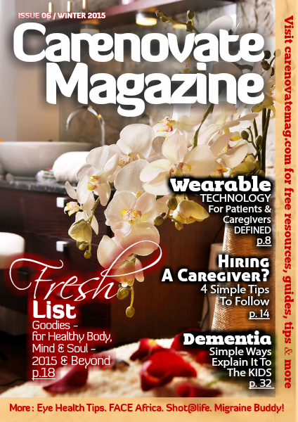 CareNovate Magazine Winter 2015 - Issue 6