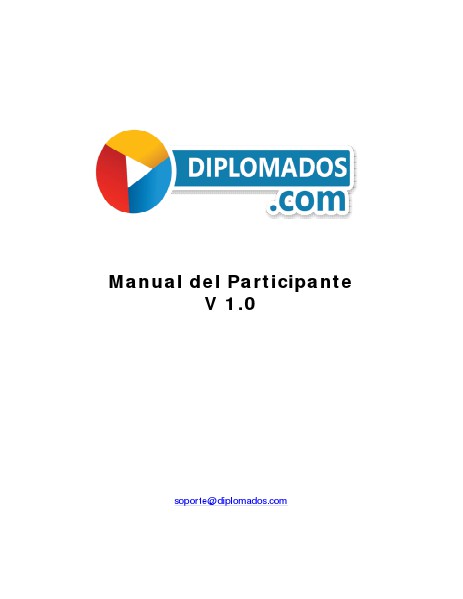 Manual del Participante - Diplomados.com V1.0