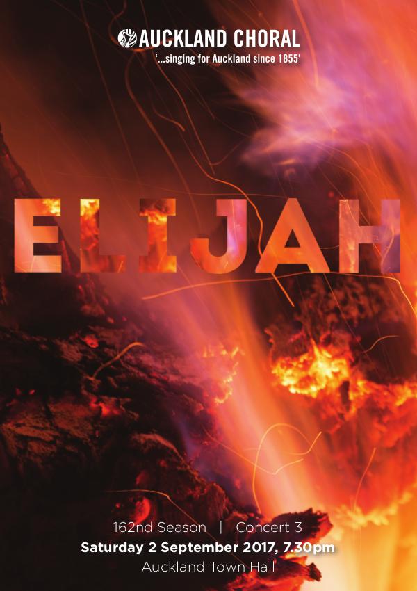 2017 Concert Series Elijah