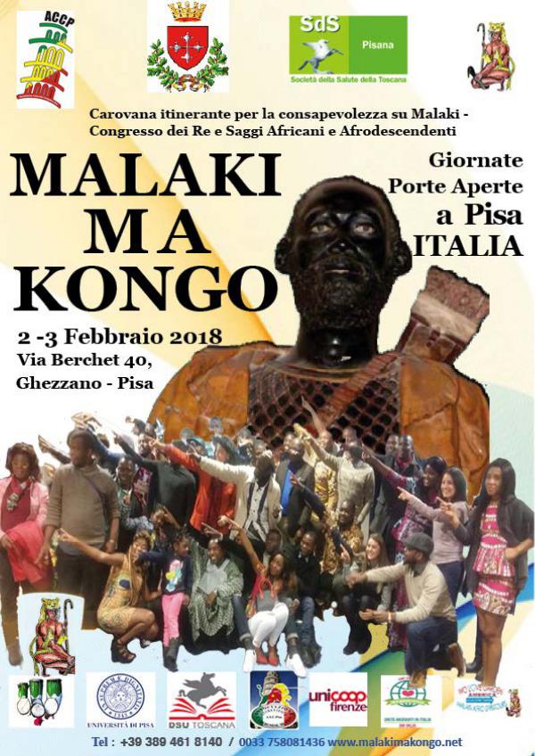 Malaki ma Kongo à Pisa Malaki ma Kongo à Pisa 2018