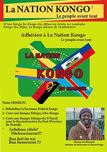Adhésion à La Nation Kongo Le peuple avant tout
