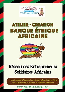 Kit STAGE pour la CREATION d'une BANQUE ÉTHIQUE  AFRICAINE